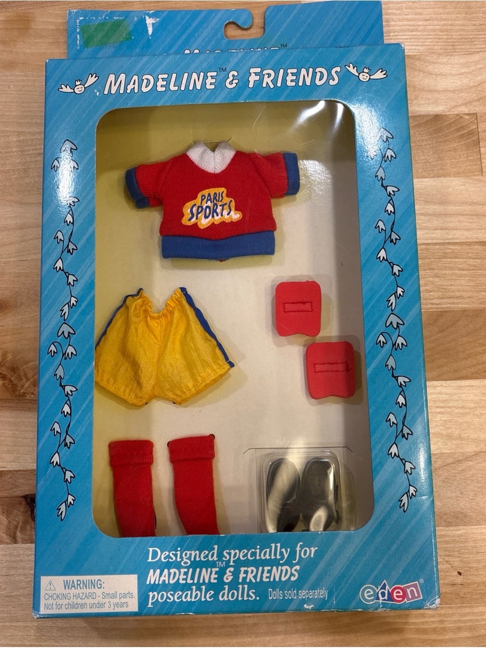 Madeline & Friends "Goal" clothing NEW IN PACKAGE Eden
